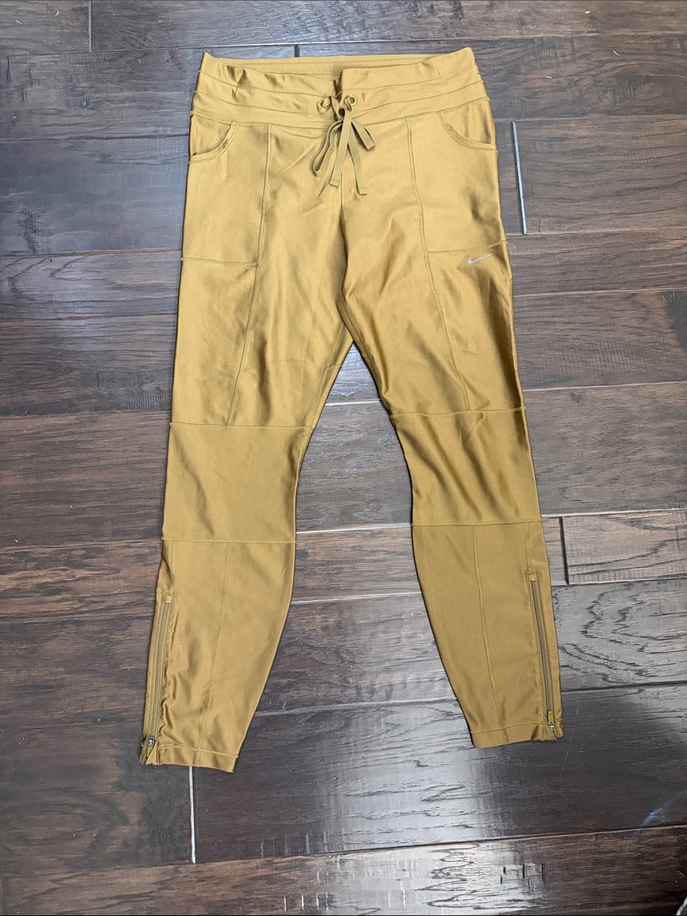 Nike Leggings Performance Women’s Gold Khaki